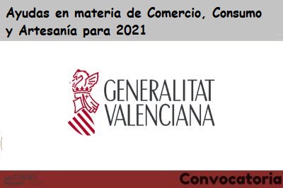 Economia convoca ajudes en matèria de Comerç, consum i artesania per a 2021